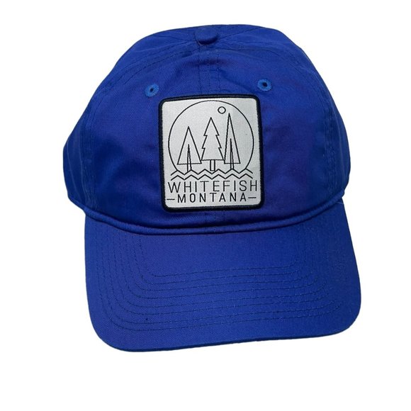 Gear For Sports Other - Gear For Sports Whitefish Montana Cap Embroidered Adjustable Blue Men's OS NWT